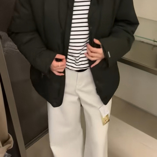 云朵家极简风立领宽松保暖羽绒服外套9092