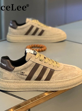 FaceLee日本设计师联名男鞋秋冬时尚休闲运动鞋男士潮流系带鞋