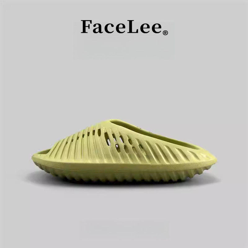 FaceLee镂空透气飞碟拖鞋2026秋季防滑软底沙滩鞋外穿轻便休闲鞋
