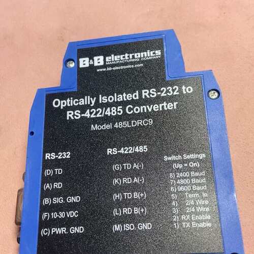 {议价}485LDRC9，爱尔兰B+B工业串口转换器，功能正常。