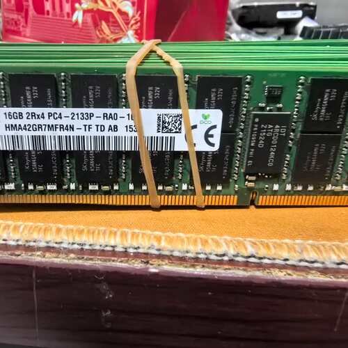 {议价}拆机SK海力士16G DDR4 2133P ECC服务器内存