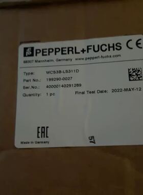 可维修全新原装正品P+F读码头SSI接口 型号WCS3B-LS31询价