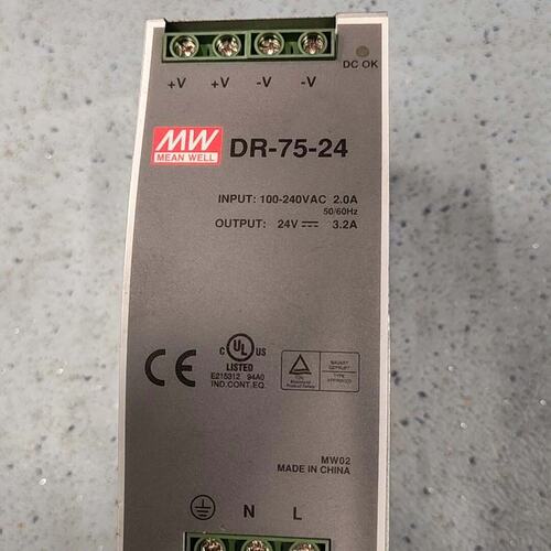 {议价}便宜出mw电源 DR-75-24，功能正常，成色看图，质量正