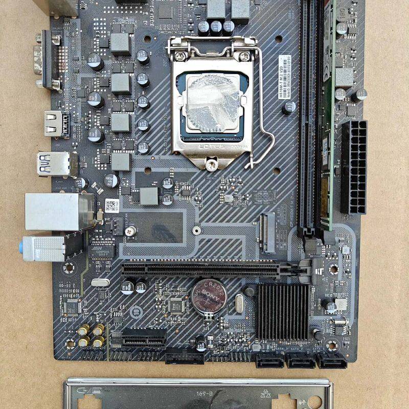 可维修七彩虹H510M-T M.2主板+G6405处理器询价 - 实物图