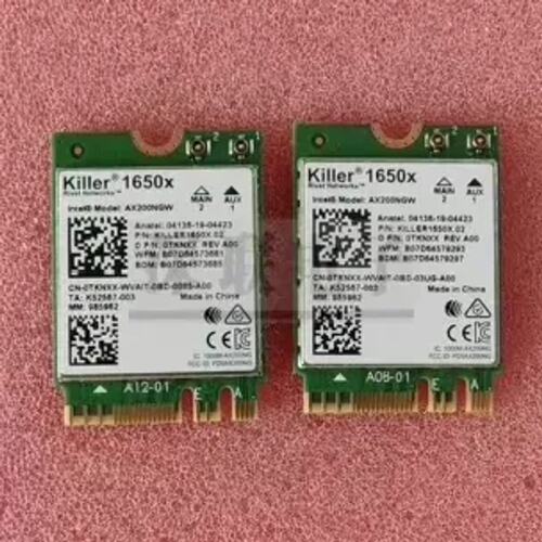 {议价}Killer 1650X双频AX200千兆 wifi6无线网