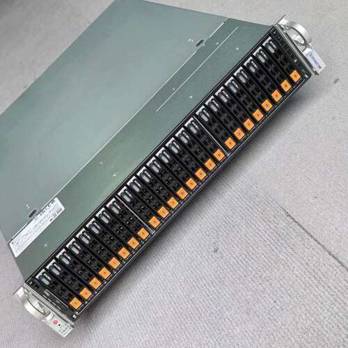 {议价}超微2114S-WN24RT，2u 24盘全闪服务器，支持A