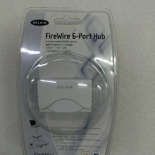 {议价}全新贝尔金FireWire 6-Port Hub集线器，型号