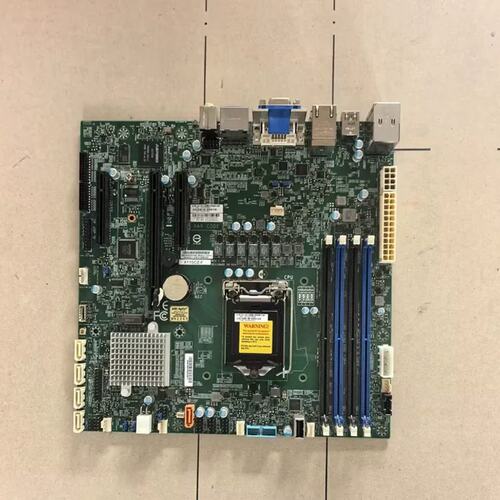 {议价}超微 X11SCZ-F 主板C246 IPMI 单路VGA+