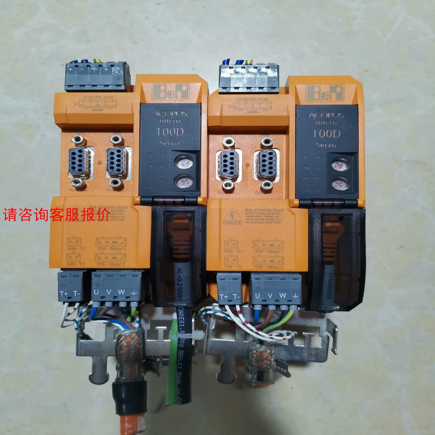 80VD100PD.C022-01拆机九新贝加莱，成色如图，