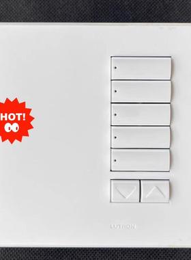 （设备配件）路创LUTRON QSWE-5BRLN-AW seetouc