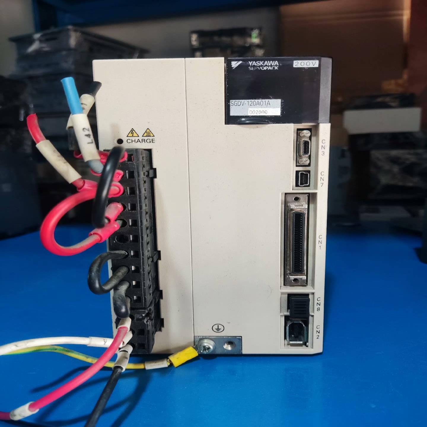 （设备配件）安川SGDV-120A01A002000伺服驱动器，安川5系