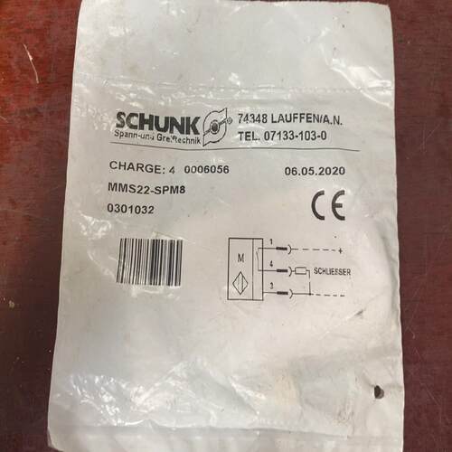 SCHUNK  雄克气爪磁性开关，MMS22-SPM8