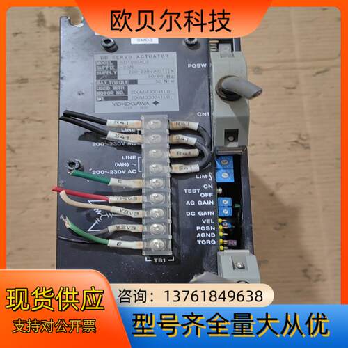 横河伺服驱动器，SD1050A02,具体看图，功