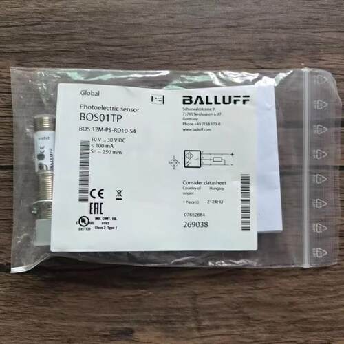 现货全新原装 巴鲁夫 BOS01TP 传感器 BOS 12M