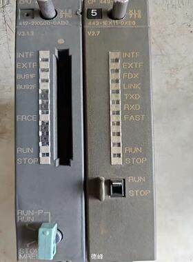 [德峰]西门子412-2xg00和443-1ex11  功能完好