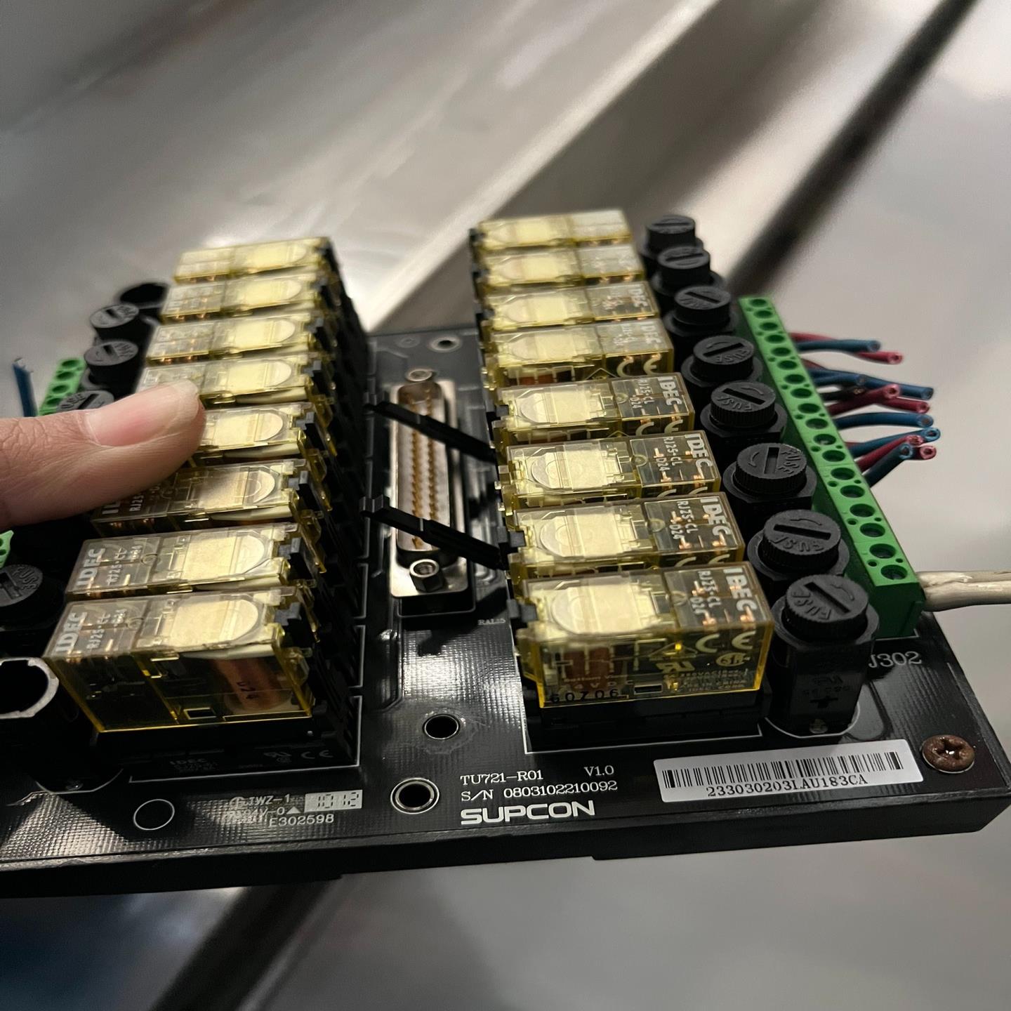 浙大中控继电器浙大中控tu721-R01继电器输入板(崽崽配件）