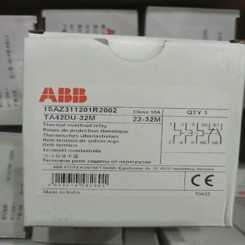 原装热过载继电器 TA42DU-32M 整定电流22-
