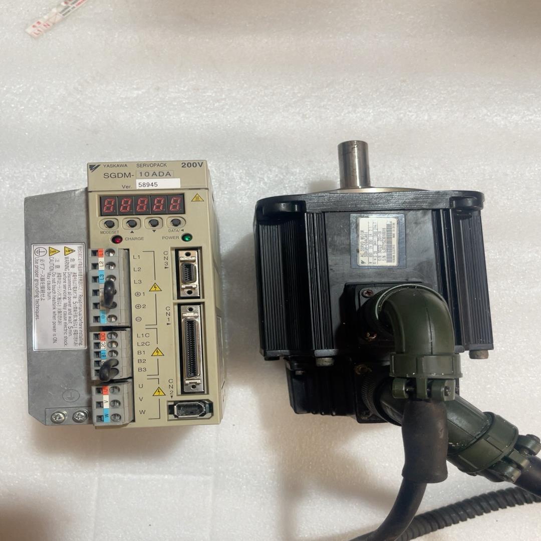 安川伺服驱动器电机 1.0kw套装可单出SGDM-10ADA