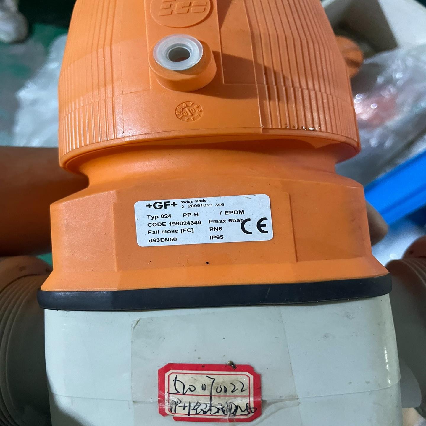 [德峰]双活D63DN50球阀瑞士+接GF+