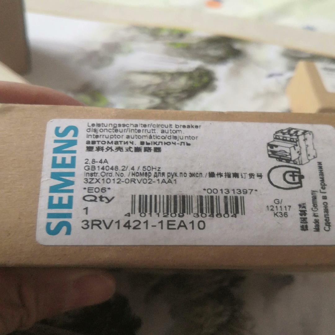 {雅致机械商行}3RV1421-1EA10—未使用