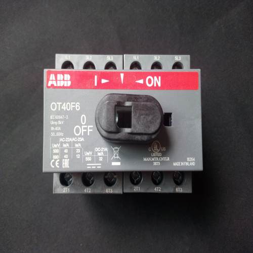 ABB隔离开关 OT16F6，OT40F6，OT40F8.议价