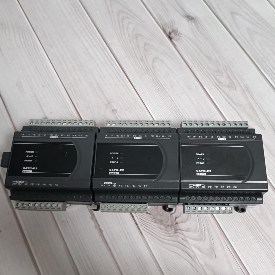 （设备配件）拆机台达模块，DVP04TC-E2 实物拍摄，功能包好