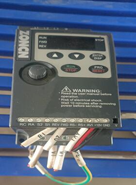 [德峰]众辰变频器NZ100-0R4G-2拆机件，成色如图，看好下单