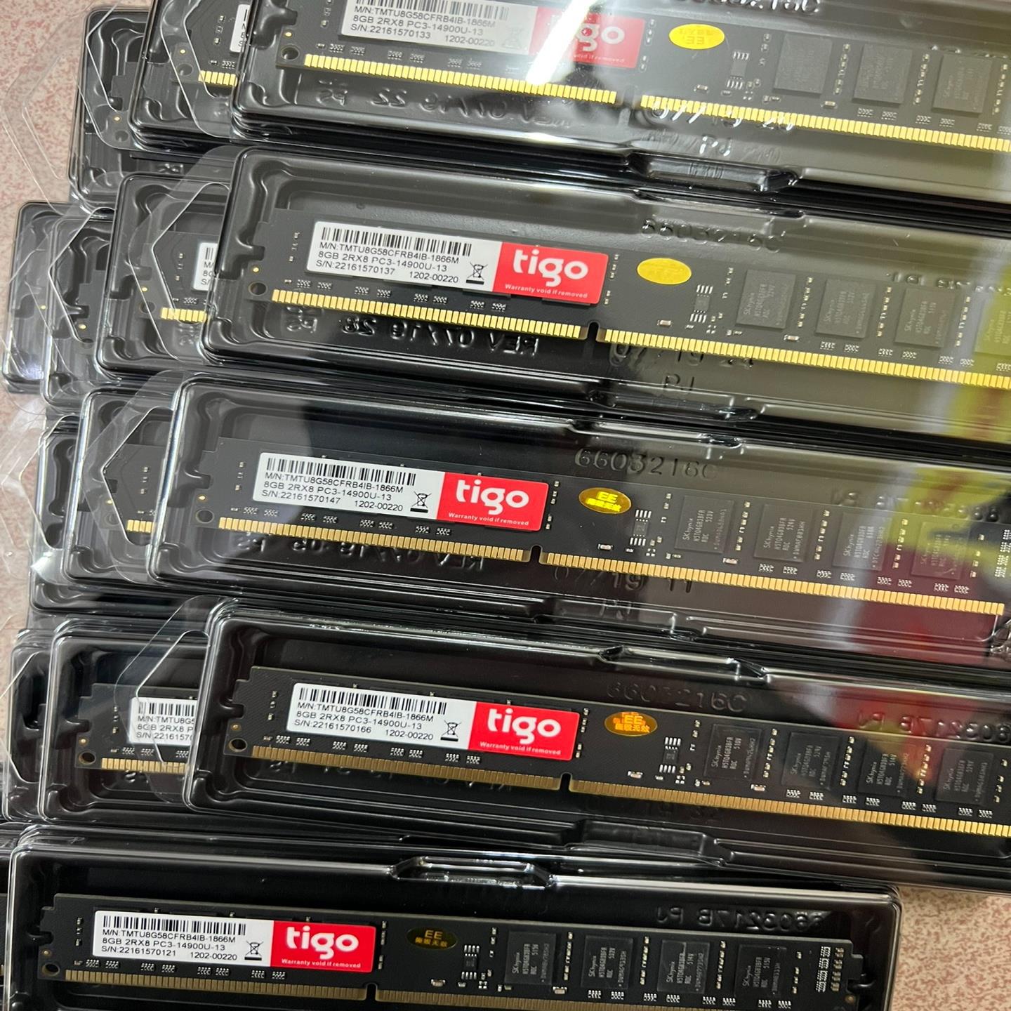 tigo/金泰克8G 1866 DDR3全新内存，有100条