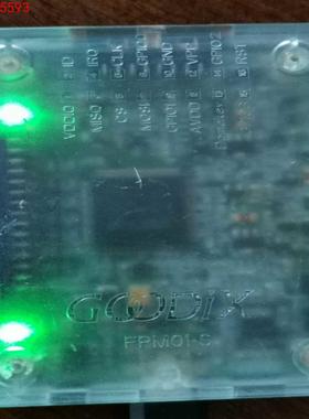 Goodix 测试板 烧录器 FPM01-S，实物拍摄，通电