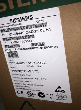 变频器6se6440-2ud33-0ea1 /0eb1 6s