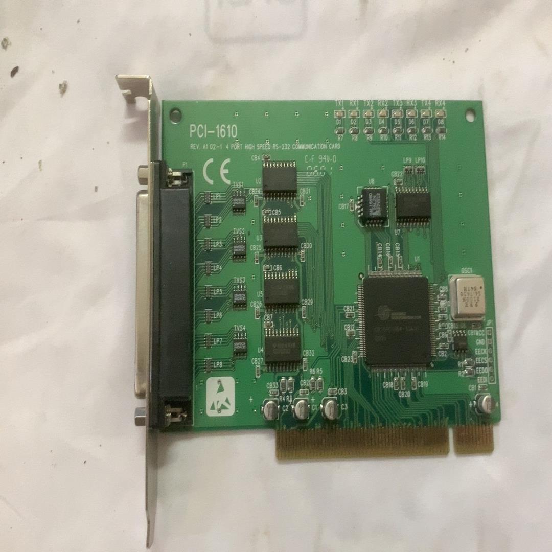 研华PCI-1610A/9-AE 4口RS-232串口通信讯