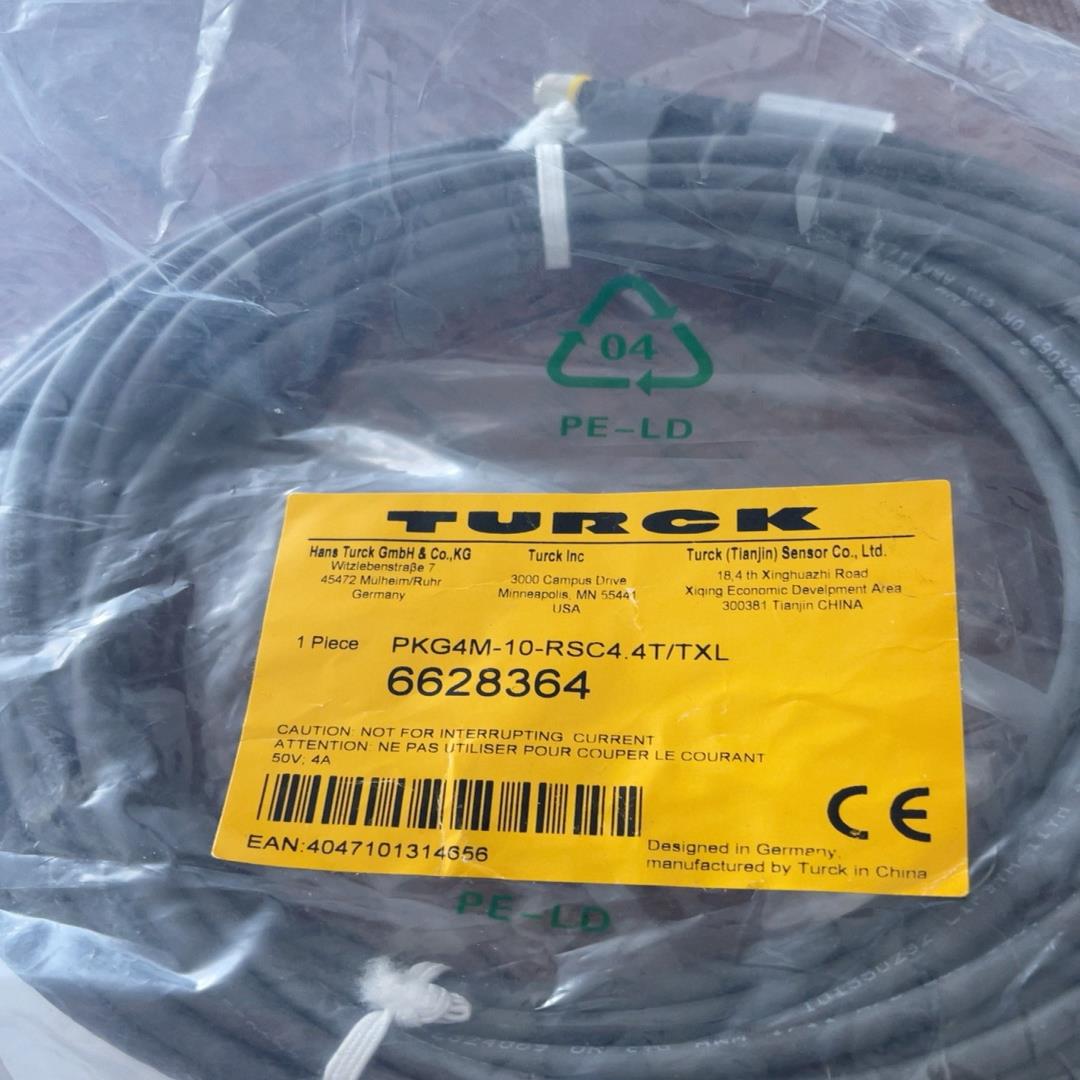 图尔克连接线 PKG4M-10-RSC4.4T/TXL