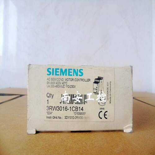 软启动 3RW3016-1CB14 3RW3014-1CB04 3RW3025-1AB04议价