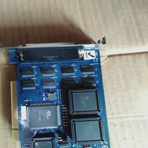 （设备配件）PCI工业设备控制卡7801 REV.C COPYRIGHT