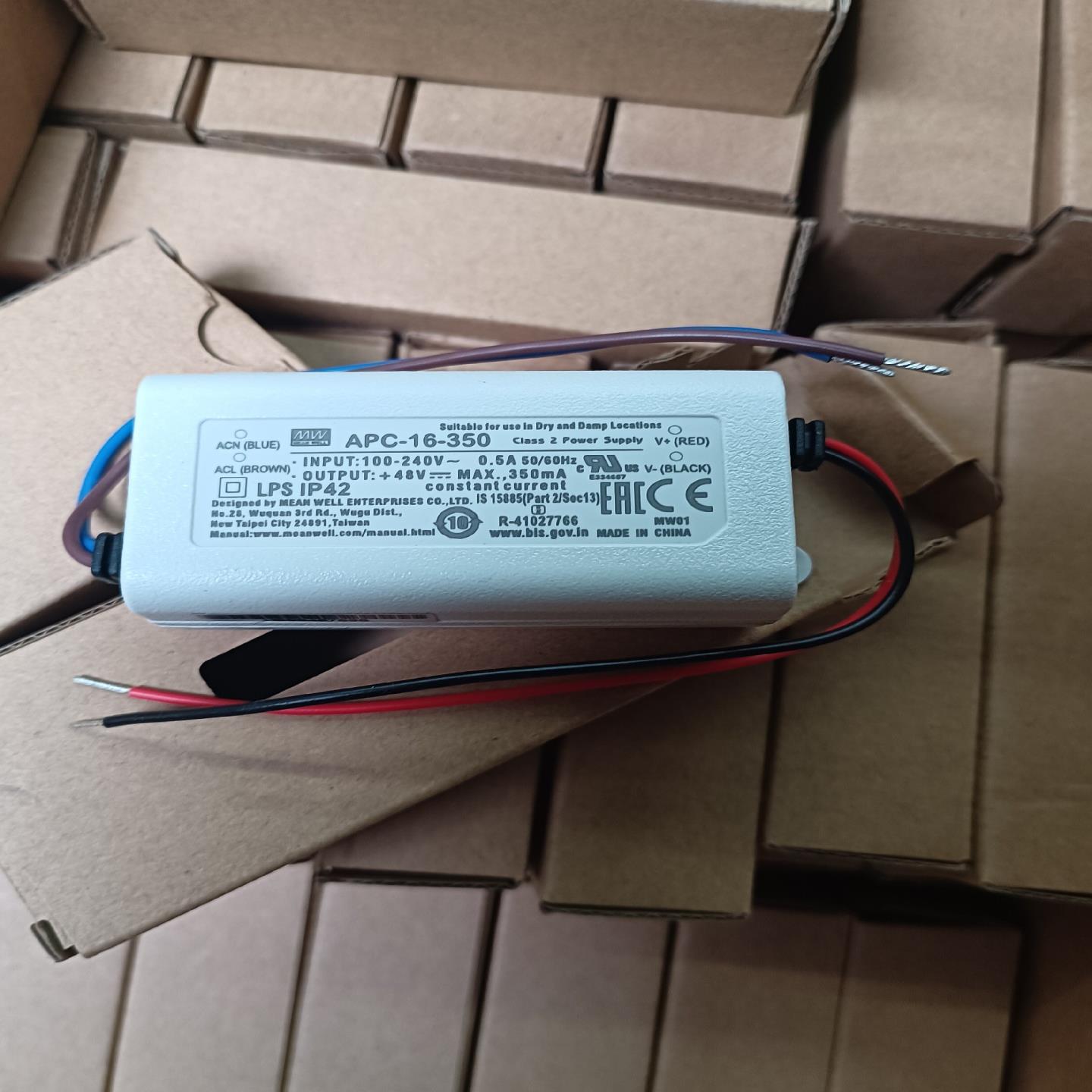 APV-16-350台湾明纬驱动电源，全新原装正品，17