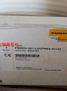 图尔克压力开关PS003V-301-LI2UPN8X-H11