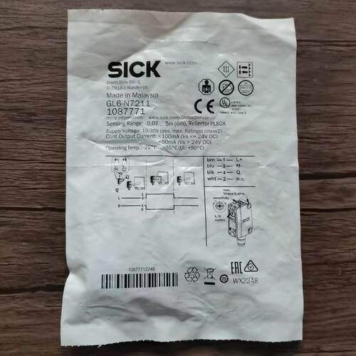 现货全新原装 SICK西克 GL6-N7211 光电开关 1