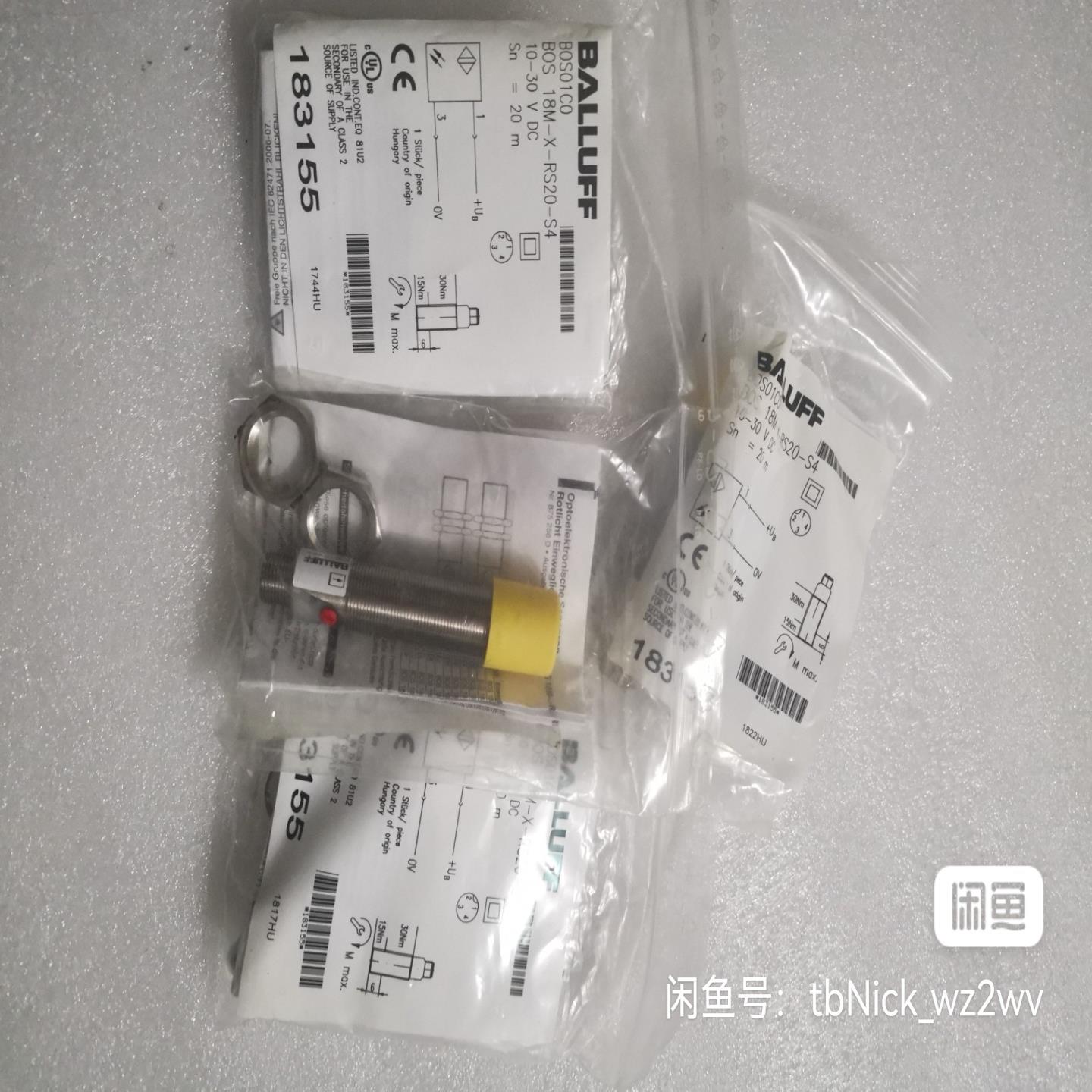 BALLUFF巴鲁夫 BOS01C0 BOS 18M-X-R