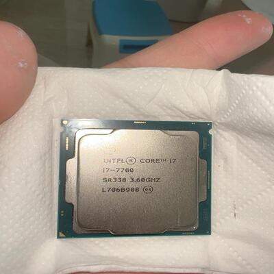 （设备配件）CPU-i7-7700 成色如图 功能包好包邮 看好直接拍