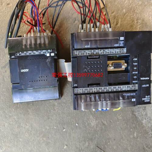 【荣强工控】欧姆龙cp1e-n30dr-a带拓展模块cp1w-ad041