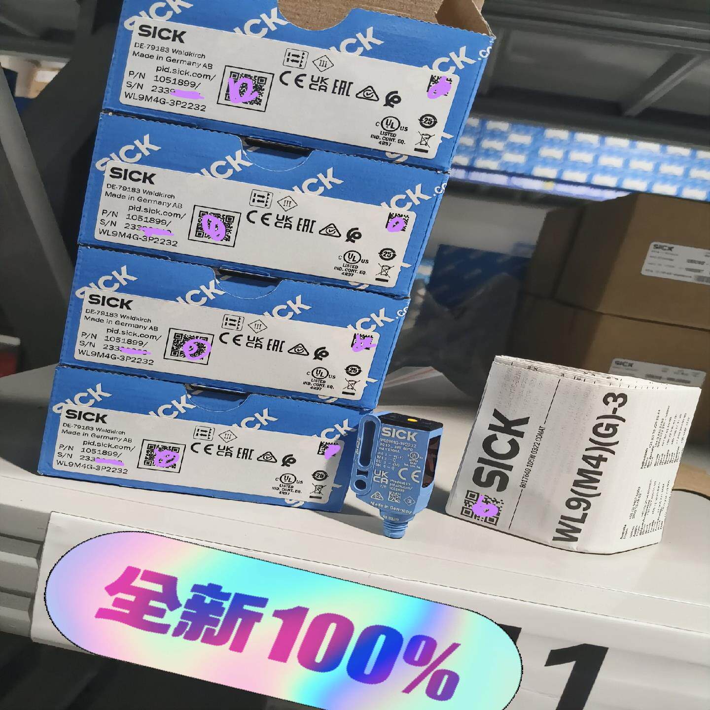 WL9M4G-3P2232 1051899全新原装正品德国s