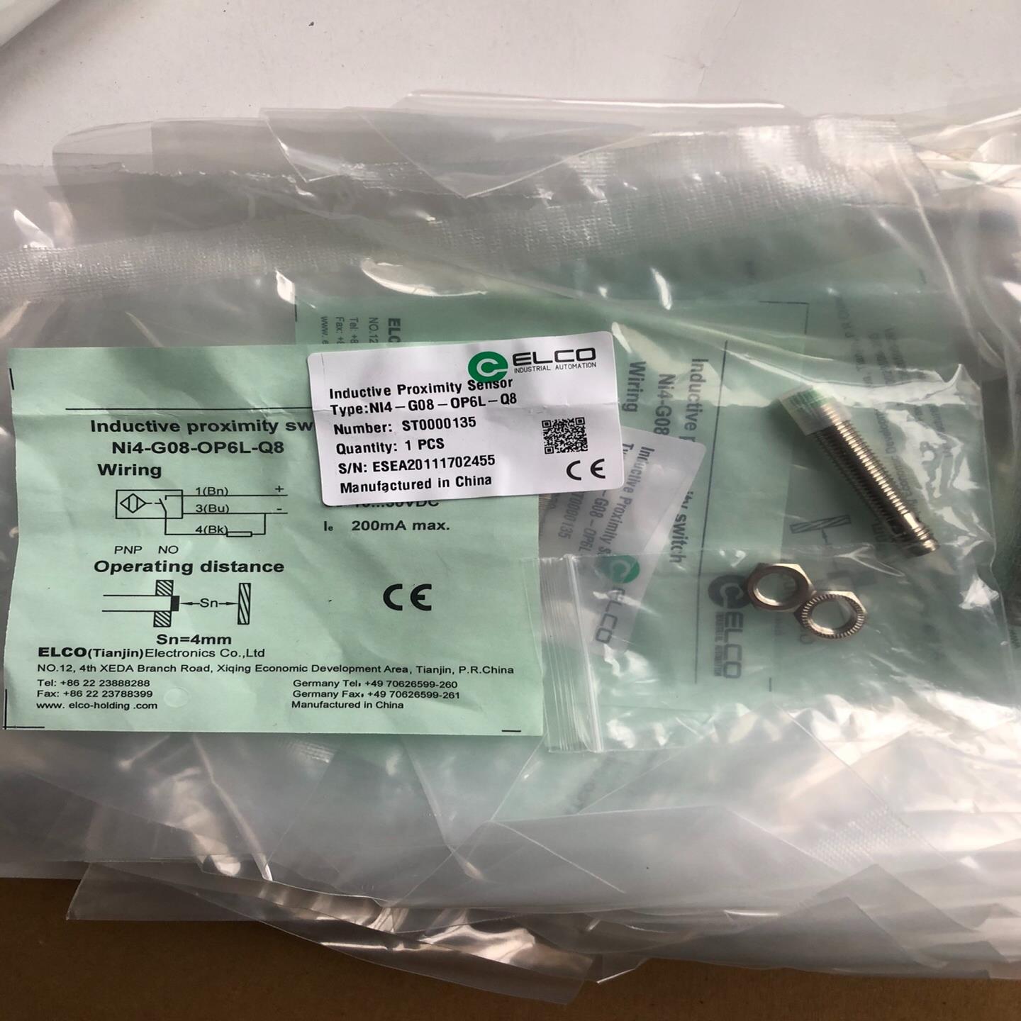 全新宜科Ni4-G08-OP6L-Q8余货 一共