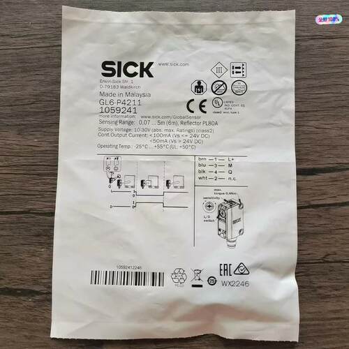全新原装正品 SICK西克 GL6-P4211 光电开关 1