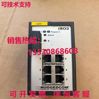 原装供应1  RUGGEDCOM I802-M-T-FX06 开关