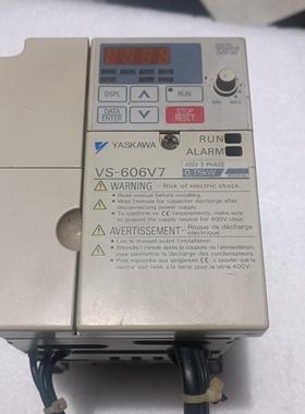 （请询价）安川变频器CIMR-V7AT40P7  0.75KW测好发货议价