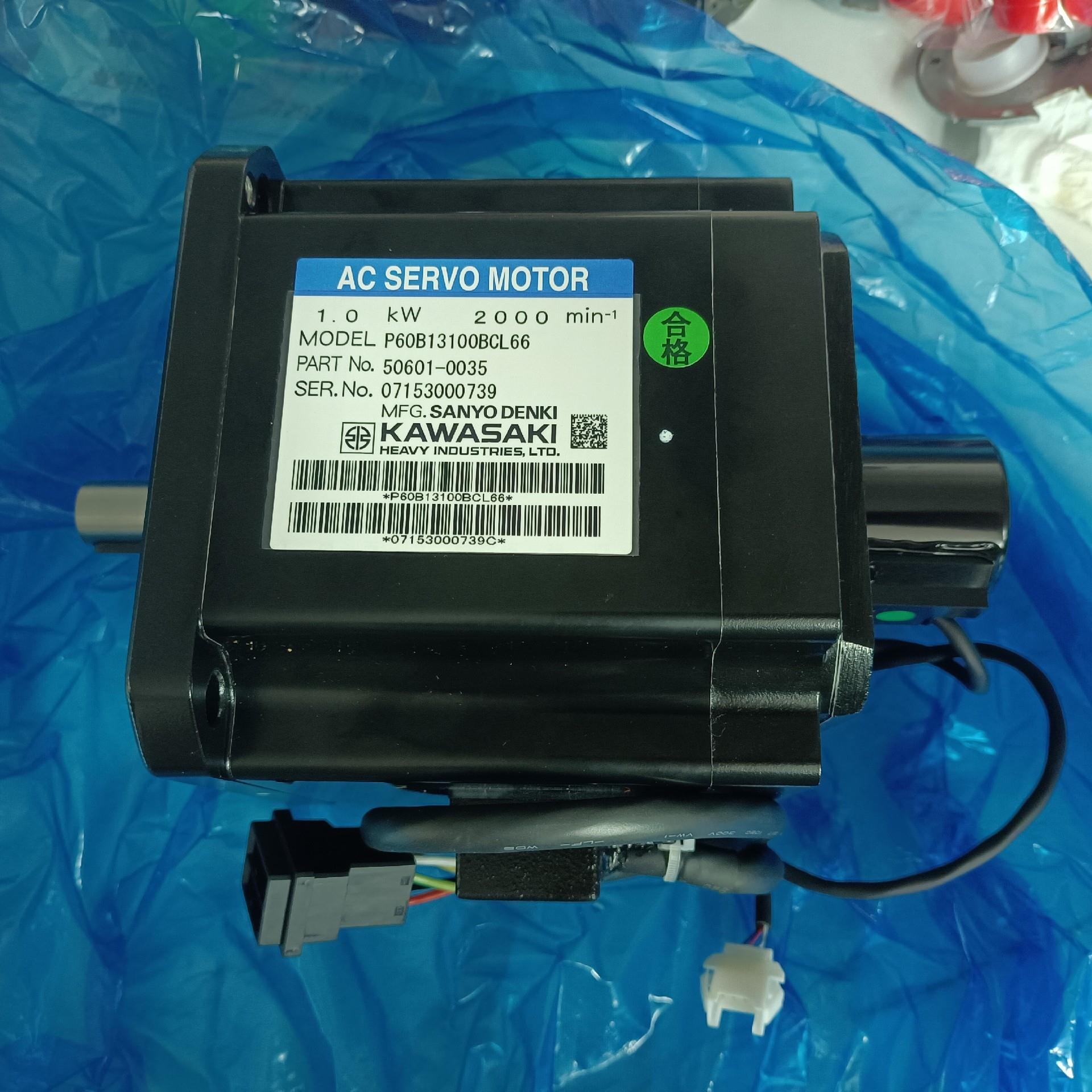 川崎伺服电机P60B13100BCL66  50601–00