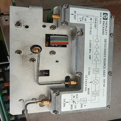 8753C信号源模块。功能正常（憨憨电子）