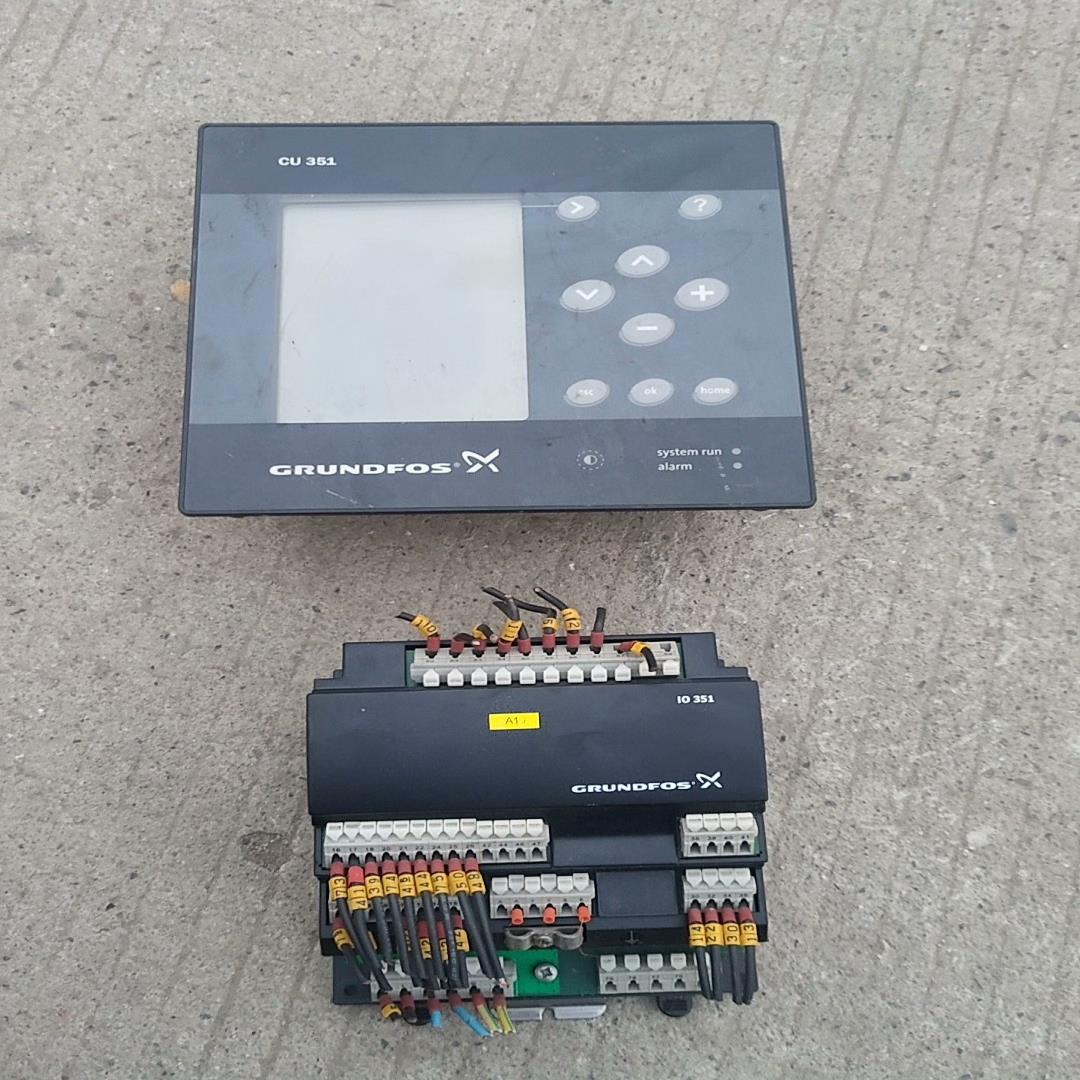 丹麦格兰富水泵控制器CU351和IO351B件，懂货的老