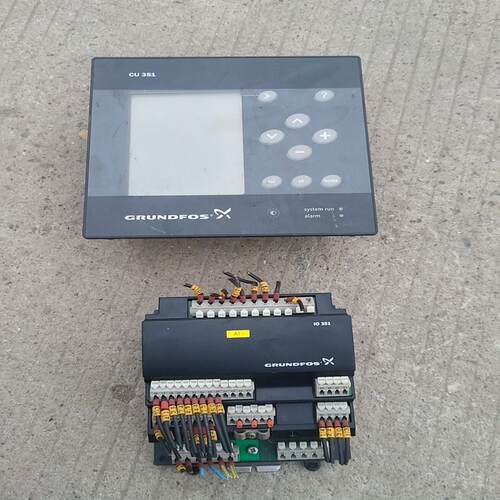 丹麦格兰富水泵控制器CU351和IO351B件，懂货的老