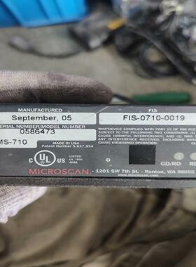 MⅠCROSCAN 迈肯斯 MS-810  0810-001